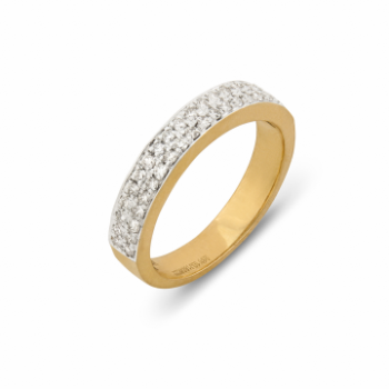 Minimalist Diamond Glamour Ring